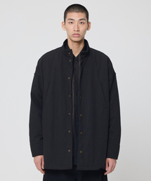 VONVAT（ヴォンバト）の「ヘビーコットンカーゴボンバー（ブラック）（ミリタリージャケット）」