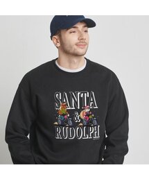 OHP x GOODD サンタとルドルフ 裏起毛スウェット
