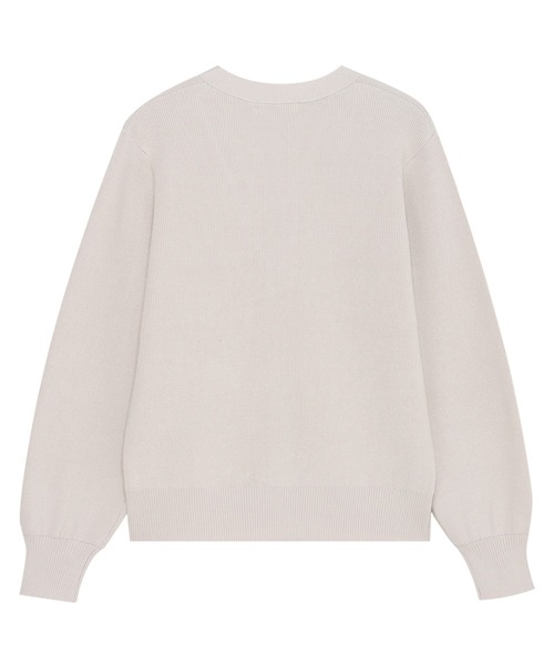 TOKYO SHIRTS（トウキョウシャツ）の「畔編み Ｖネック カーディガン（カーディガン/ボレロ・レディース・ネイビー/ベージュ/グレー・M/L）」の10枚目の写真