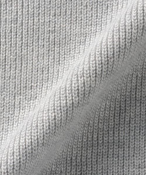 TOKYO SHIRTS（トウキョウシャツ）の「畔編み Ｖネック カーディガン（カーディガン/ボレロ・レディース・ネイビー/ベージュ/グレー・M/L）」の8枚目の写真