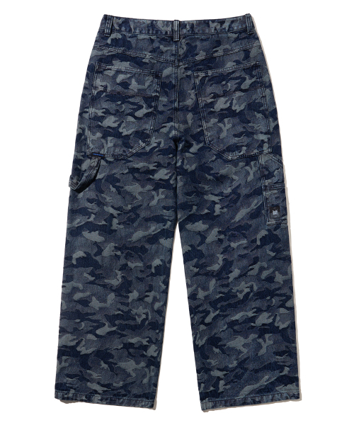 BROWNBREATH（ブラウンブレス）の「CAMO BIG POCKET DENIM PANTS - INDIGO（デニムパンツ・レディース・その他・S/M/L/XL）」の2枚目の写真