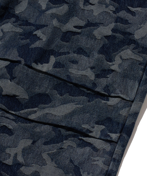BROWNBREATH（ブラウンブレス）の「CAMO BIG POCKET DENIM PANTS - INDIGO（デニムパンツ・レディース・その他・S/M/L/XL）」の6枚目の写真