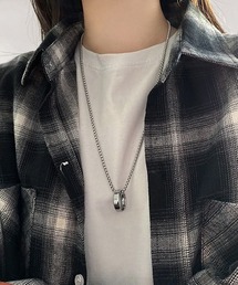 NO WAY（ノーウェイ）の「/Bz/EK519/リングトップシルバーチェーンネックレス/ユニセックス(NEZ)（ネックレス）」