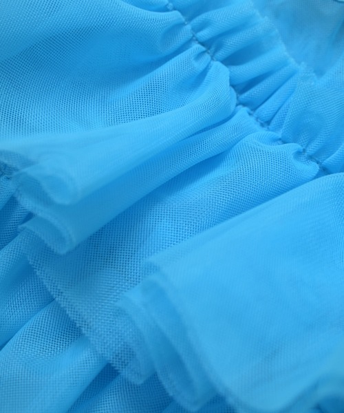 Ocean&Ground（オーシャン&グラウンド）の「チュールフリル飾りスカート（スカート・キッズ・ターコイズブルー/ブラウン/ホワイト/オレンジ・S/M/L）」の7枚目の写真