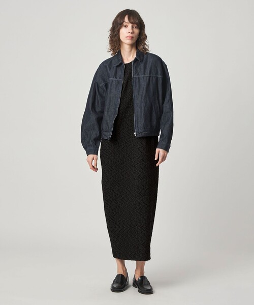 Steven Alan(スティーブンアラン)の「<Steven Alan>ジャガード ワンピース(ワンピース・レディース・ナチュラル/ブラック・S/M)」の8枚目の写真