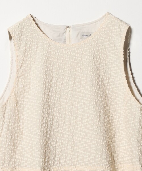 Steven Alan(スティーブンアラン)の「<Steven Alan>ジャガード ワンピース(ワンピース・レディース・ナチュラル/ブラック・S/M)」の21枚目の写真