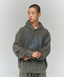 DOUBLE EIGHT（ダブルエイト）の「88ピグメントフードパーカー（カーキ）（パーカー）」