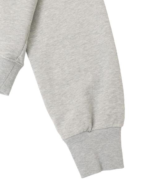 SOFFITTO（ソフィット）の「サテンドッキングスウェット（スウェット・レディース・トップグレー/ネイビー・FREE）」の14枚目の写真