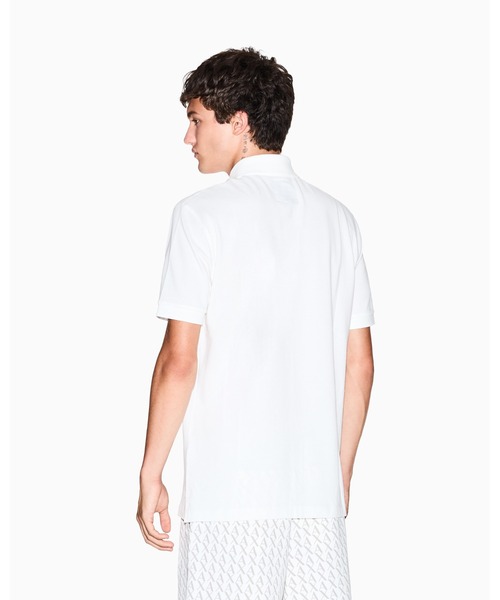 ARMANI EXCHANGE(アルマーニエクスチェンジ)の「【A|X アルマーニ エクスチェンジ】ICON 半袖ポロシャツ/REGULAR(ポロシャツ・メンズ・オフホワイト/ブラック・LARGE/MEDIUM/SMALL/X-LARGE/X-SMALL/XX-LARGE)」の10枚目の写真