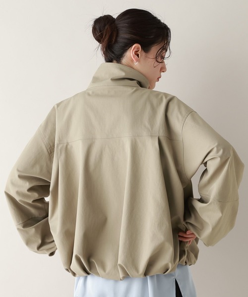 RAGEBLUE（レイジブルー）の「ツイルバルーンスタンドブルゾン（ブルゾン・レディース・ベージュ/ホワイト/ブラック・FREE）」の13枚目の写真