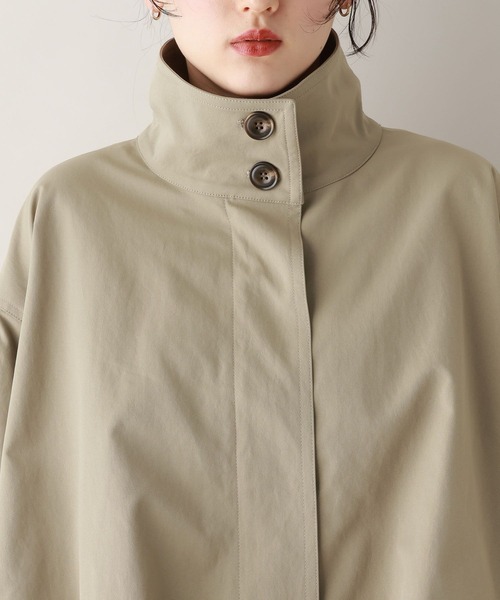 RAGEBLUE（レイジブルー）の「ツイルバルーンスタンドブルゾン（ブルゾン・レディース・ベージュ/ホワイト/ブラック・FREE）」の16枚目の写真