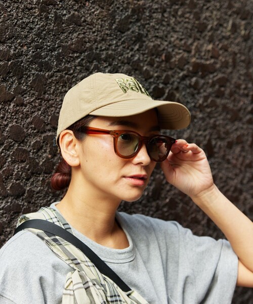 POLeR（ポーラー）の「POLeR × FREAK'S STORE/ポーラー × フリークスストア 別注 gradation logo cap グラデーションロゴ キャップ（キャップ・メンズ・ネイビー/ベージュ/ブラック・ONE SIZE）」の12枚目の写真