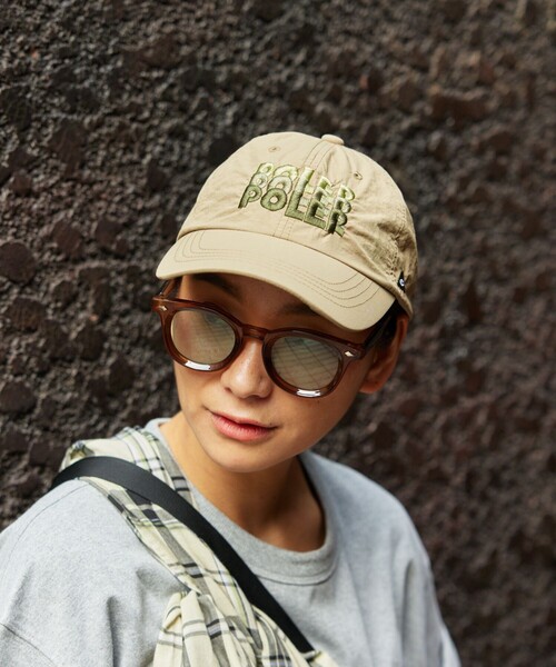 POLeR（ポーラー）の「POLeR × FREAK'S STORE/ポーラー × フリークスストア 別注 gradation logo cap グラデーションロゴ キャップ（キャップ・メンズ・ネイビー/ベージュ/ブラック・ONE SIZE）」の14枚目の写真