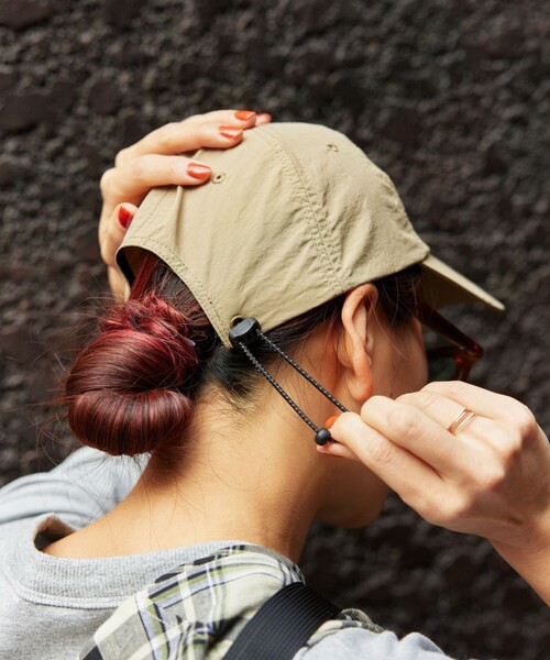 POLeR（ポーラー）の「POLeR × FREAK'S STORE/ポーラー × フリークスストア 別注 gradation logo cap グラデーションロゴ キャップ（キャップ・メンズ・ネイビー/ベージュ/ブラック・ONE SIZE）」の18枚目の写真