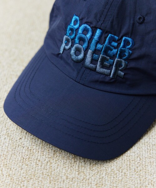 POLeR（ポーラー）の「POLeR × FREAK'S STORE/ポーラー × フリークスストア 別注 gradation logo cap グラデーションロゴ キャップ（キャップ・メンズ・ネイビー/ベージュ/ブラック・ONE SIZE）」の22枚目の写真