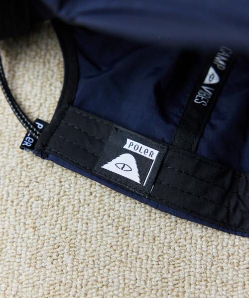 POLeR(ポーラー)の「POLeR × FREAK'S STORE/ポーラー × フリークスストア 別注 gradation logo cap グラデーションロゴ キャップ(キャップ・メンズ・ネイビー/ベージュ/ブラック・ONE SIZE)」の12枚目の写真