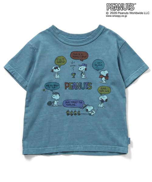 PEANUTS（ピーナッツ）の「PEANUTS　5色5柄Tシャツ（Tシャツ/カットソー・キッズ・チャコール/キナリ/イエロー/ピンク/ターコイズブルー・110/100/90/80/120/160/150/140/130）」の20枚目の写真