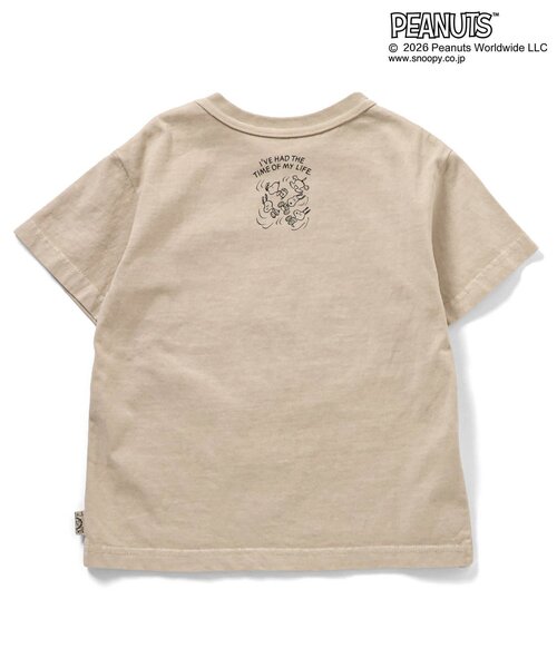 PEANUTS（ピーナッツ）の「PEANUTS　5色5柄Tシャツ（Tシャツ/カットソー・キッズ・チャコール/キナリ/イエロー/ピンク/ターコイズブルー・110/100/90/80/120/160/150/140/130）」の22枚目の写真