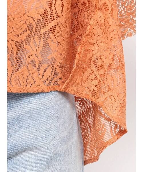 Ungrid(アングリッド)の「フリルデザインブラウス(シャツ/ブラウス・レディース・ブラック/アイボリー/その他1/オレンジ・FREE)」の21枚目の写真