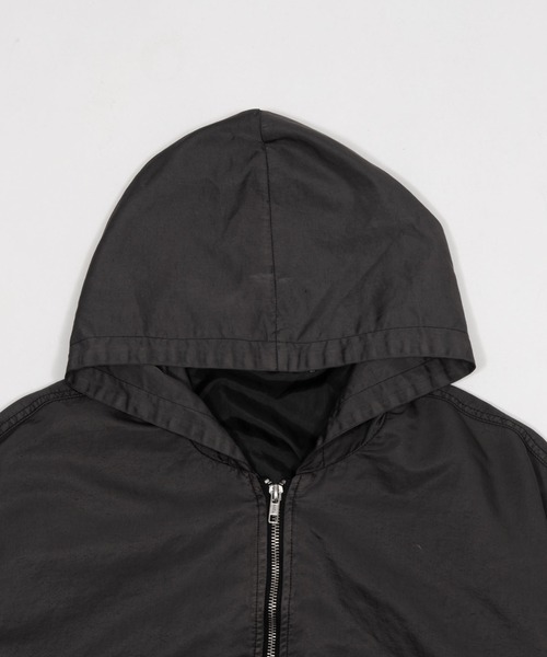 Figments(フィグメンツ)の「フェードフーデッドボンバージャケット(ブルゾン・レディース・ブラック・X-LARGE/LARGE)」の3枚目の写真