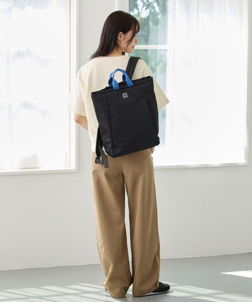 ROOTOTE（ルートート）の「ルートート / SN.セオルー.ライトウォーターリペレント-H（バックパック/リュック・レディース・グレー/アイボリー/ブラック・FREE）」の15枚目の写真