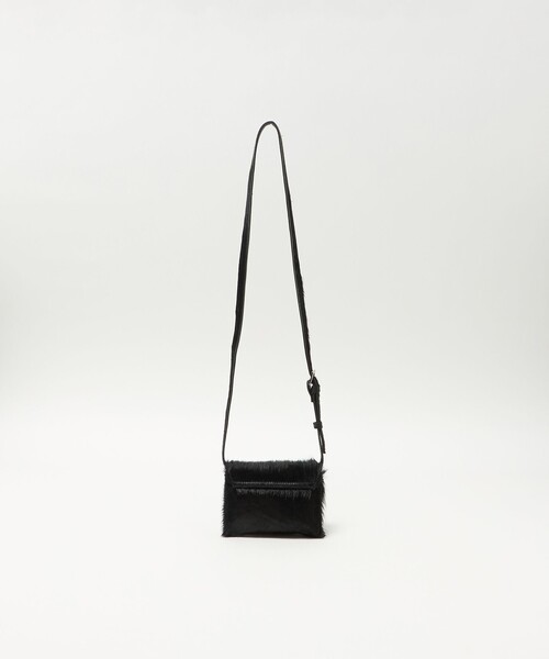 ATTISESSION(アティセッション)の「<ATTISESSION>ヘアレザー ミニ ショルダー バッグ(ショルダーバッグ・レディース・ブラック・FREE)」の7枚目の写真