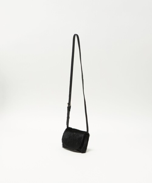 ATTISESSION(アティセッション)の「<ATTISESSION>ヘアレザー ミニ ショルダー バッグ(ショルダーバッグ・レディース・ブラック・FREE)」の8枚目の写真