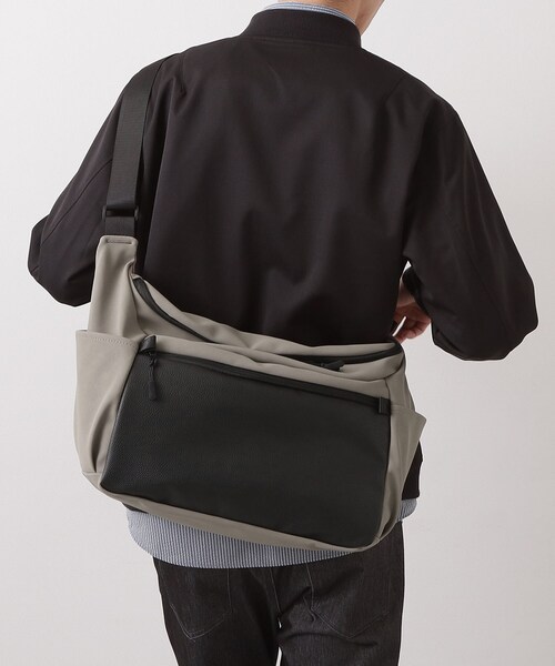 THE SHOP TK (ザ ショップ ティーケー )の「【TO GO SHEEP】BIGショルダーバッグ(ショルダーバッグ・メンズ・ナチュラル/ブラック・00)」の20枚目の写真