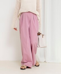 NOLLEY’S | 【一部WEB限定サイズ】ウォッシャブル撥水ワイドラップパンツ(その他パンツ)