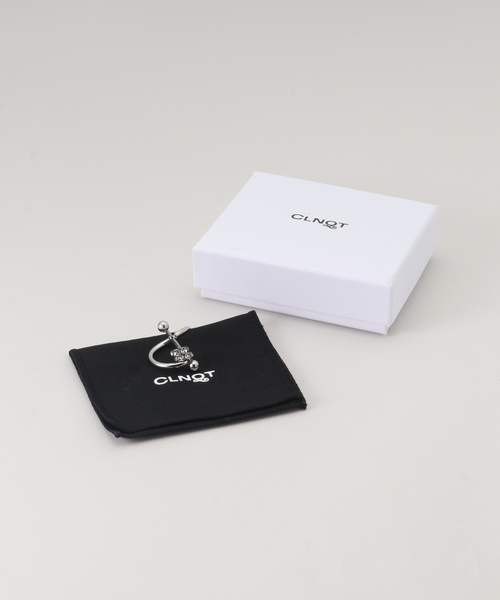 JUSTINE CLENQUET（ジュスティーヌクランケ）の「【JUSTINE CLENQUET/ジャスティーヌ クランケ】 MOLLY RING（リング・レディース・シルバー・FREE）」の4枚目の写真