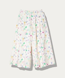 オリジナル総柄Pt イージーワイドパンツ W