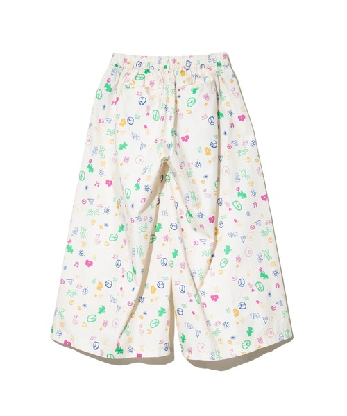 go slow caravan(ゴースローキャラバン)の「オリジナル総柄Pt イージーワイドパンツ W(その他パンツ・レディース・アイボリー/ブラック・FREE)」の14枚目の写真