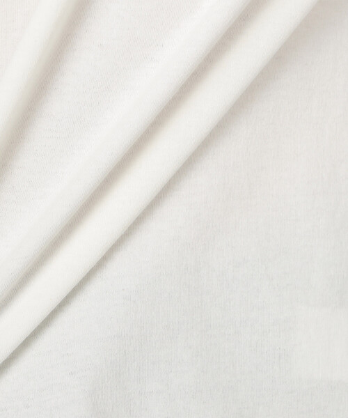 Purple&Yellow（パープルアンドイエロー）の「ハートロゴ刺繍 半袖Tシャツ（Tシャツ/カットソー・メンズ・ホワイト/ブラック・MEDIUM/LARGE）」の10枚目の写真