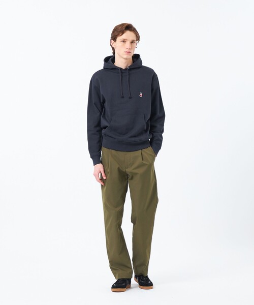 MACKINTOSH PHILOSOPHY（ﾏｯｷﾝﾄｯｼｭ ﾌｨﾛｿﾌｨｰ）の「【WEB&一部店舗限定】バッキンガムベア 10オンス裏パイル ワンポイントフーデッドパーカー（パーカー・メンズ・ベージュ系その他3/ブルー系その他3/グレー系その他2/ダークネイビー・42/40/38）」の17枚目の写真