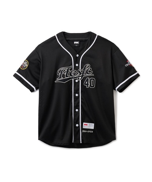 FTC（エフティーシー）の「40TH BASEBALL JERSEY（シャツ/ブラウス・メンズ・ホワイト/ブラック/ネイビー・MEDIUM/LARGE）」の2枚目の写真