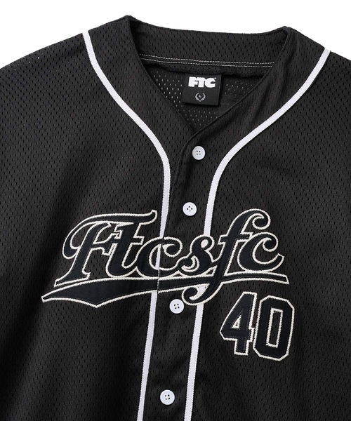 FTC（エフティーシー）の「40TH BASEBALL JERSEY（シャツ/ブラウス・メンズ・ホワイト/ブラック/ネイビー・MEDIUM/LARGE/X-LARGE/SMALL）」の5枚目の写真