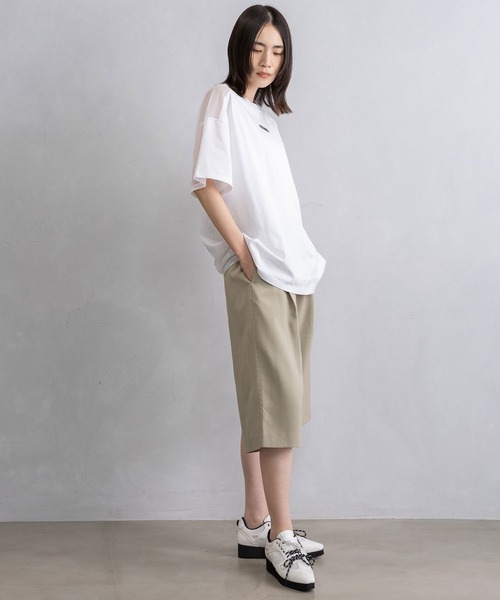 MARECHAL TERRE（マルシャルテル）の「ハーフギャザーパンツ（その他パンツ・レディース・ベージュ/ブラック/ライトカーキ/グレー・MEDIUM）」の8枚目の写真