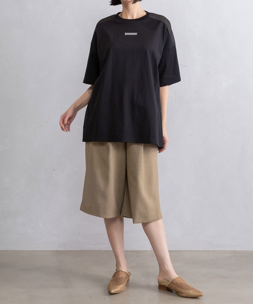 MARECHAL TERRE（マルシャルテル）の「ハーフギャザーパンツ（その他パンツ・レディース・ベージュ/ブラック/ライトカーキ/グレー・MEDIUM）」の14枚目の写真