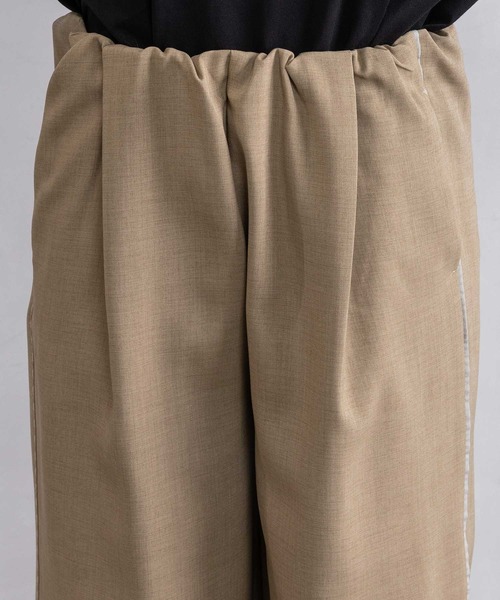 MARECHAL TERRE（マルシャルテル）の「ハーフギャザーパンツ（その他パンツ・レディース・ベージュ/ブラック/ライトカーキ/グレー・MEDIUM）」の16枚目の写真