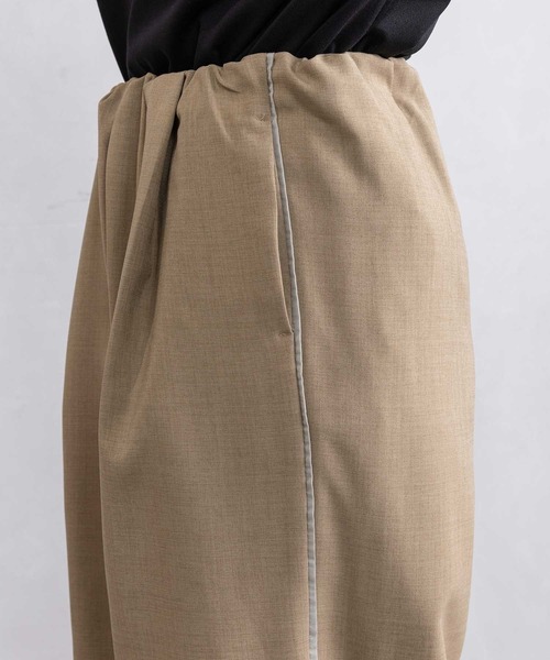 MARECHAL TERRE（マルシャルテル）の「ハーフギャザーパンツ（その他パンツ・レディース・ベージュ/ブラック/ライトカーキ/グレー・MEDIUM）」の18枚目の写真