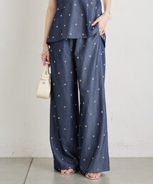 mystic（ミスティック）の「【3サイズ展開 SET UPスタイルにも◎】ビージーフラワースラックス（スラックス）」