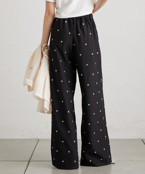 mystic（ミスティック）の「ビージーフラワースラックス（その他パンツ・レディース・ブラック/ブルー/アイボリー・1/2）」の18枚目の写真