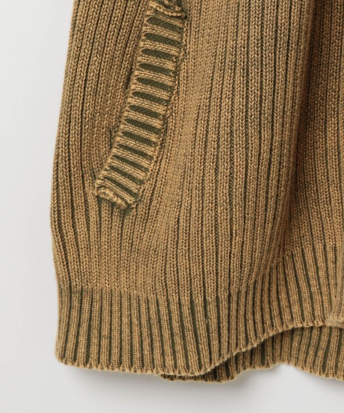 LAND MUSEUM（ランドミュージアム）の「LAND MUSEUM／スターメタルZIPニット（ニット/セーター・メンズ・イエロー/ブラック・FREE）」の8枚目の写真