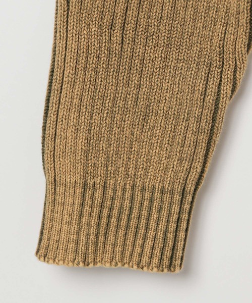 LAND MUSEUM（ランドミュージアム）の「LAND MUSEUM／スターメタルZIPニット（ニット/セーター・メンズ・イエロー/ブラック・FREE）」の9枚目の写真