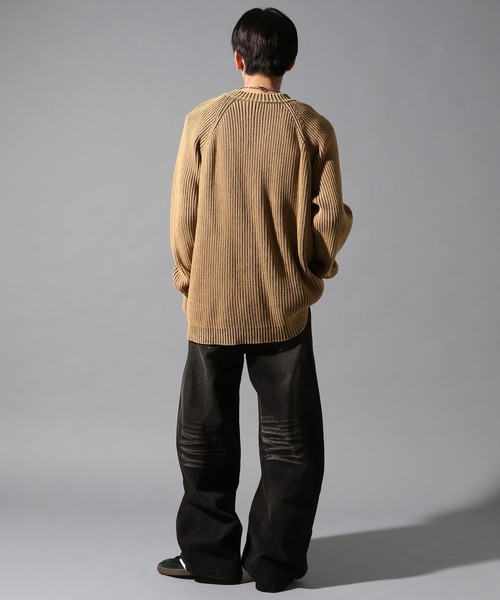 LAND MUSEUM（ランドミュージアム）の「LAND MUSEUM／スターメタルZIPニット（ニット/セーター・メンズ・イエロー/ブラック・FREE）」の22枚目の写真