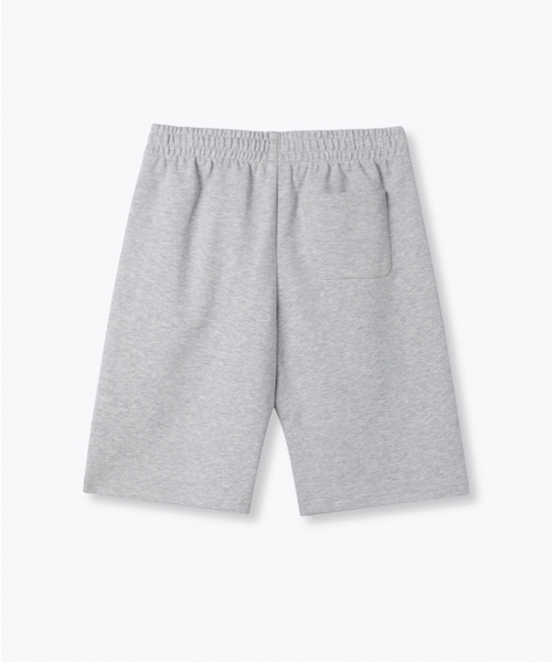 MUSINSA STANDARD KIDS（ムシンサスタンダードキッズ）の「ダブルニットワンタックバミューダスウェットパンツ[ミディアムグレー]（その他パンツ・レディース・その他・110/100/120/130/160/140/150）」の3枚目の写真
