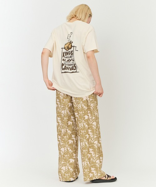 KAVU(カブー)の「KAVU/カブー BBQ Tee/バーベキュー Tシャツ(Tシャツ/カットソー・メンズ・ナチュラル/チャコールグレー・MEDIUM/LARGE)」の12枚目の写真