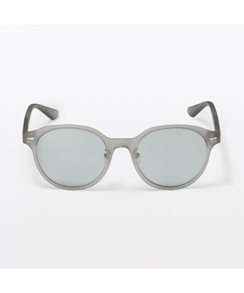 無印良品(ムジルシリョウヒン)の「UV400 ラージボストン型 サングラス(サングラス・レディース・ブラック/ピンク/ブラウン/グレー・FREE)」の15枚目の写真