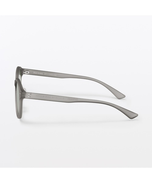 無印良品(ムジルシリョウヒン)の「UV400 ラージボストン型 サングラス(サングラス・レディース・ブラック/ピンク/ブラウン/グレー・FREE)」の14枚目の写真