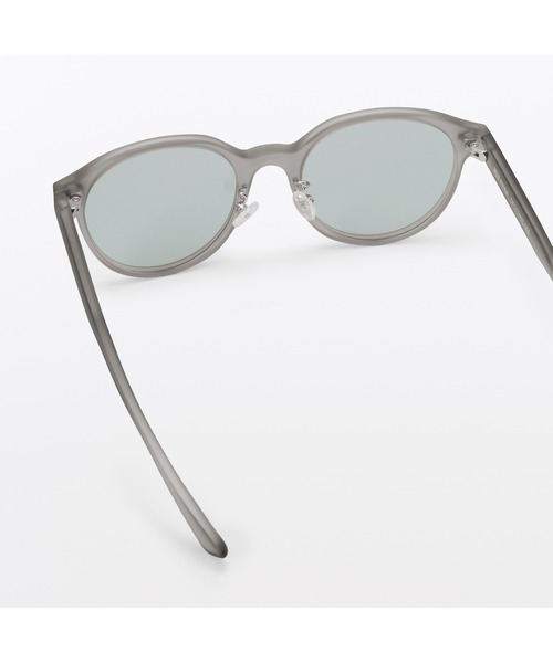 無印良品(ムジルシリョウヒン)の「UV400 ラージボストン型 サングラス(サングラス・レディース・ブラック/ピンク/ブラウン/グレー・FREE)」の13枚目の写真